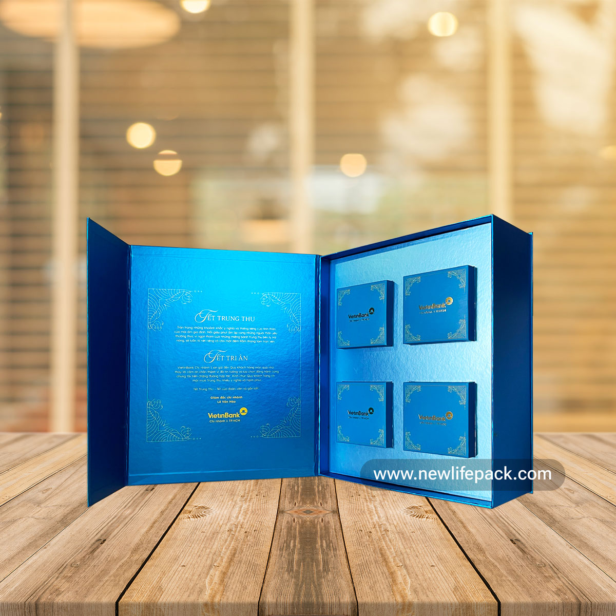 hộp bánh trung thu ghép metalize vietinbank mooncake box