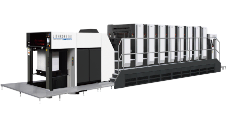 Offset printing machine lithrone