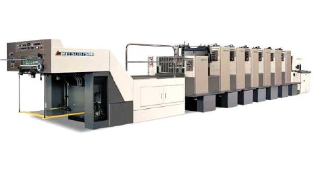 Offset printing machine Mitsubishi 6colors