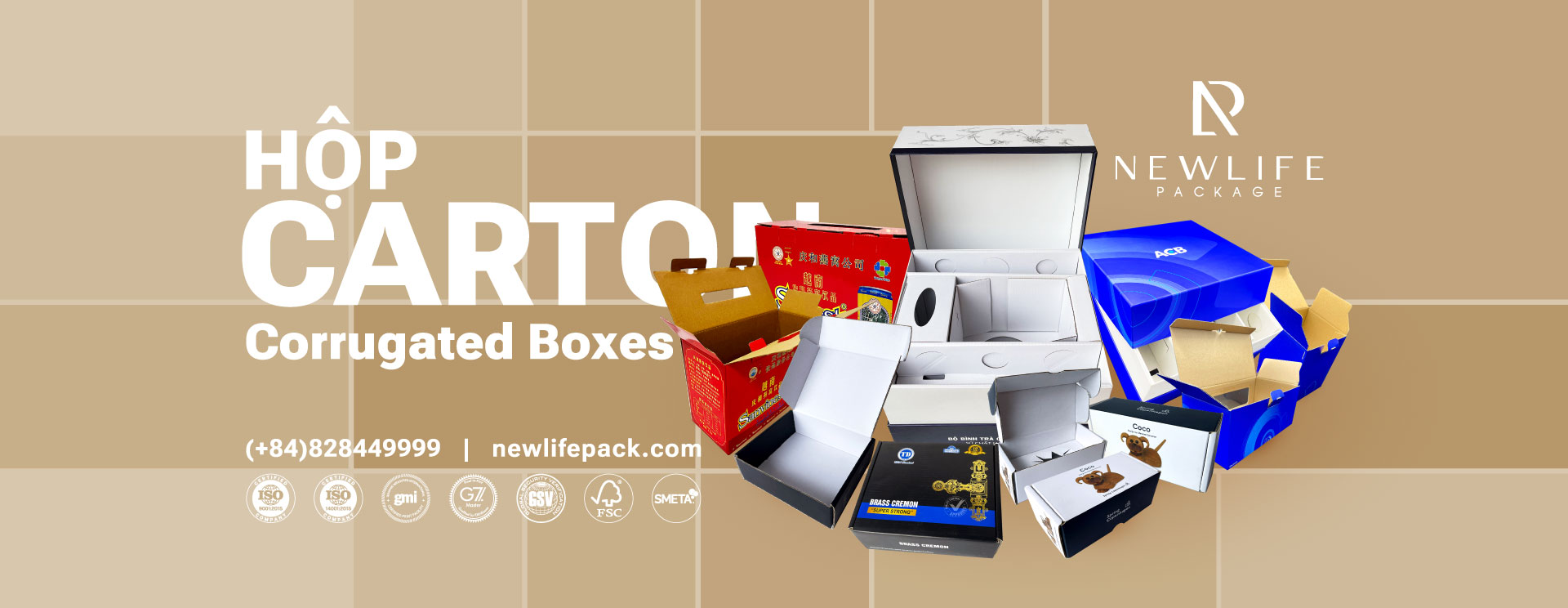 banner website newlifepack corrugated box