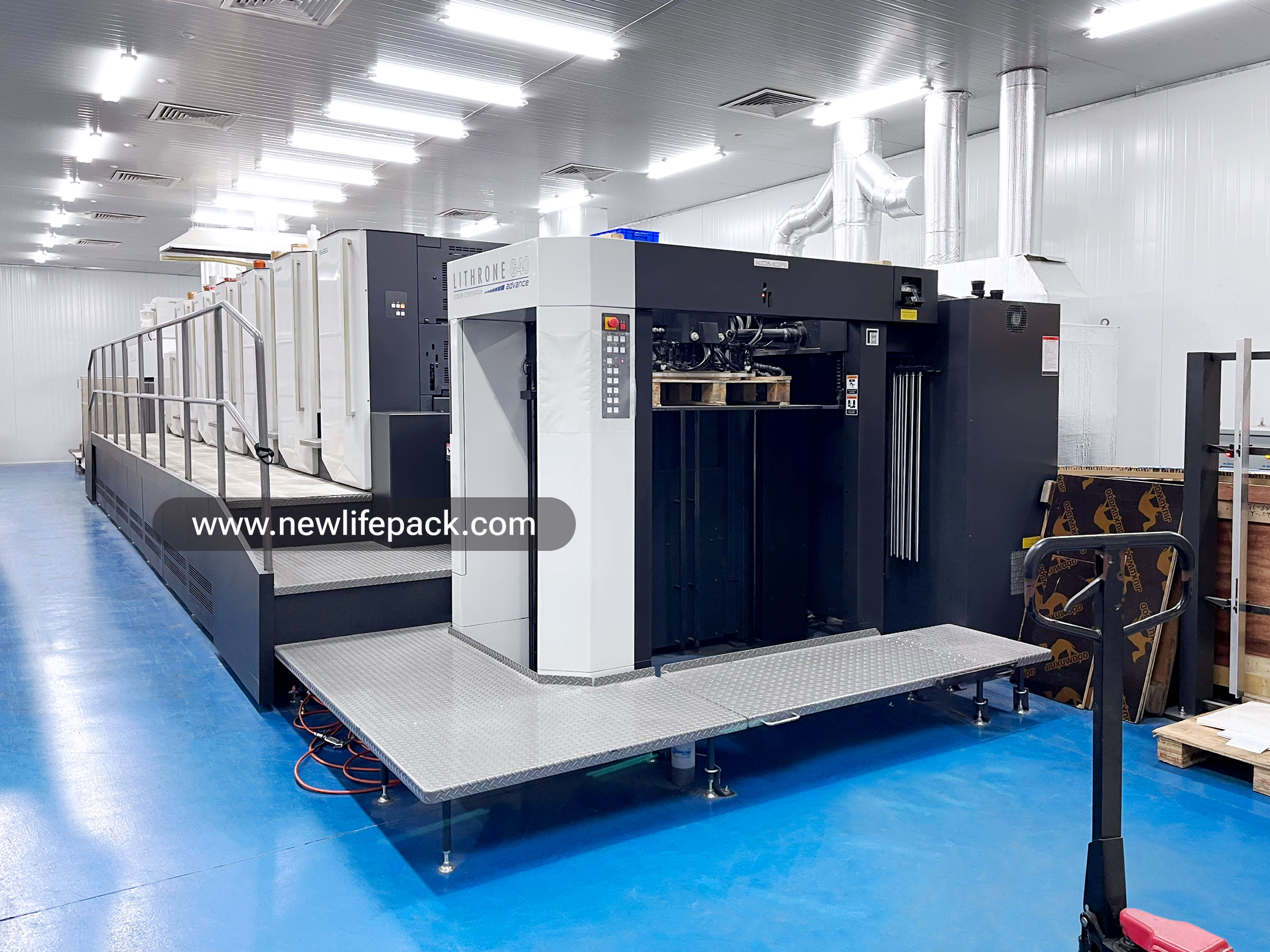 Máy in “KIM CƯƠNG’ Komori Lithrone G40 Advance