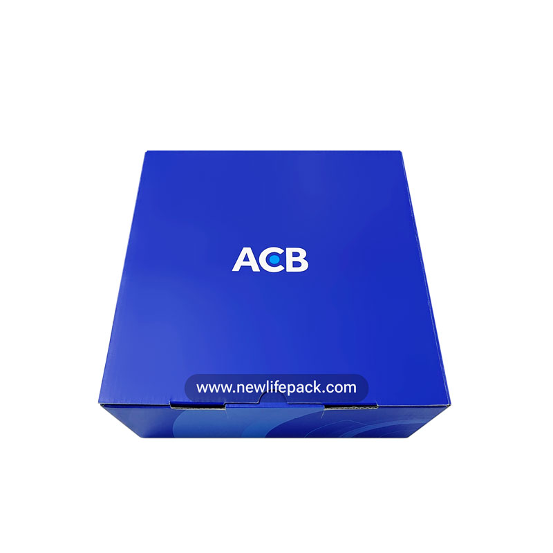 Hộp Carton Nắp Chồm | Cán Màng Mờ | Quà Tặng Doanh Nghiệp | ACB