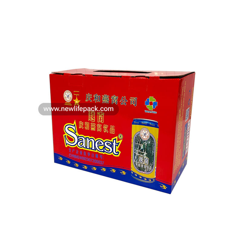Hộp carton sóng bao bì sản phẩm yến sào Packaging Corrugated Boxes Bird's Nest