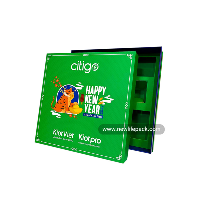 Tet Gift Packaging Corrugated Boxes hộp carton sóng bao bì quà tết
