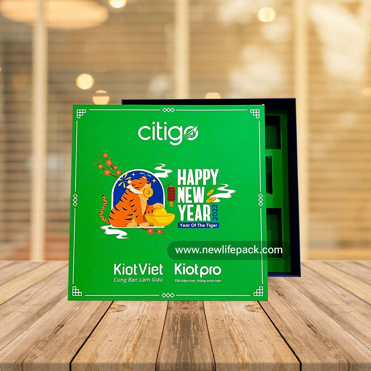 Tet Gift Packaging Corrugated Boxes hộp carton sóng bao bì quà tết