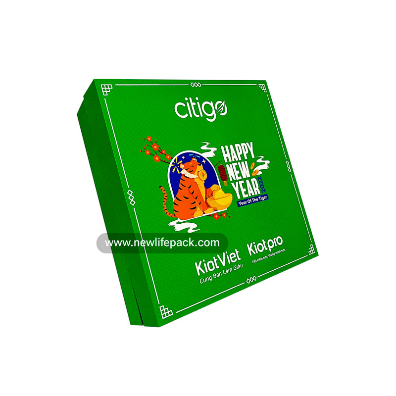 Tet Gift Packaging Corrugated Boxes hộp carton sóng bao bì quà tết