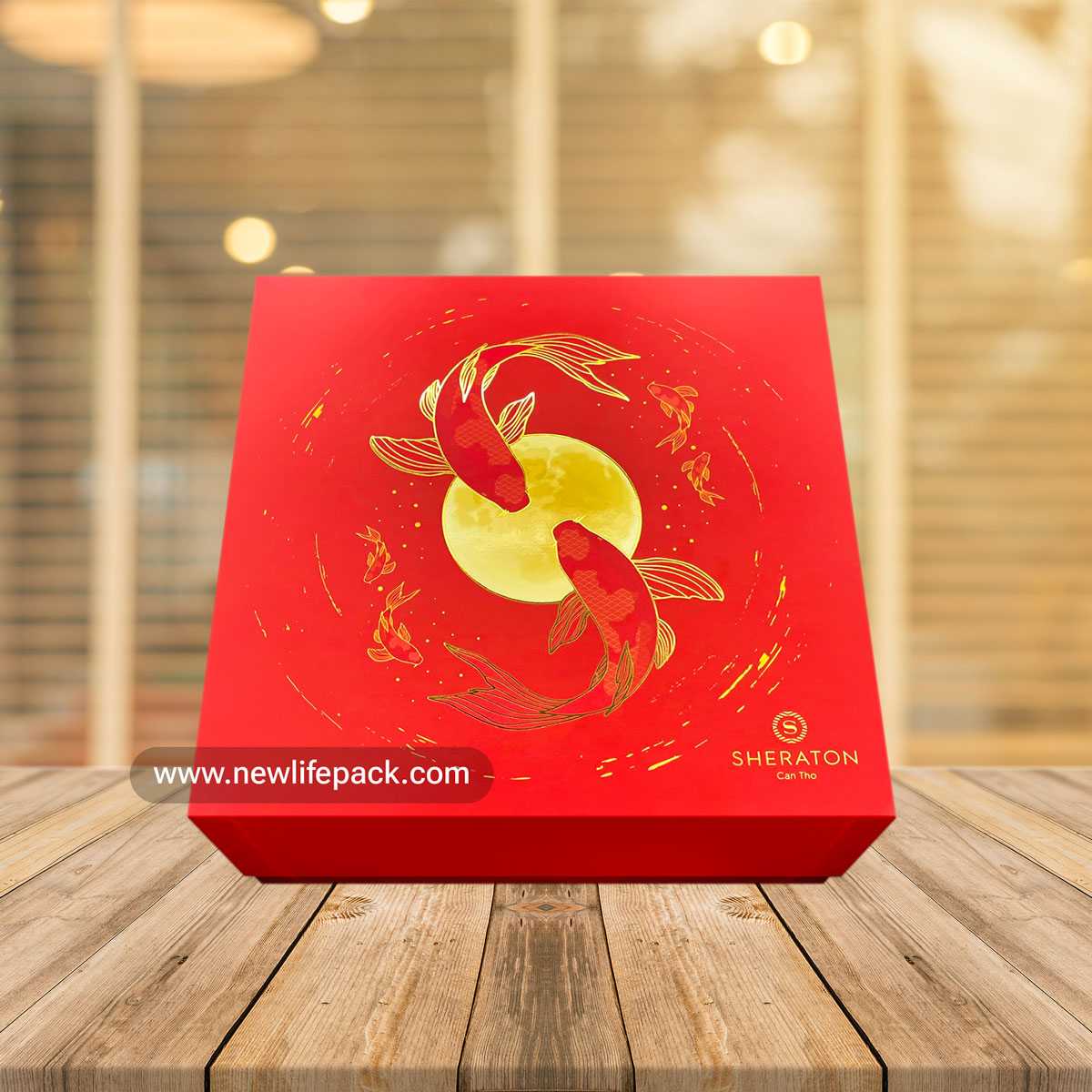 Mooncake Corrugated Boxes hộp carton sóng hộp bánh trung thu