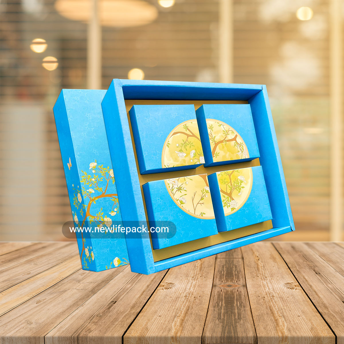 Mooncake Corrugated Boxes hộp carton sóng hộp bánh trung thu