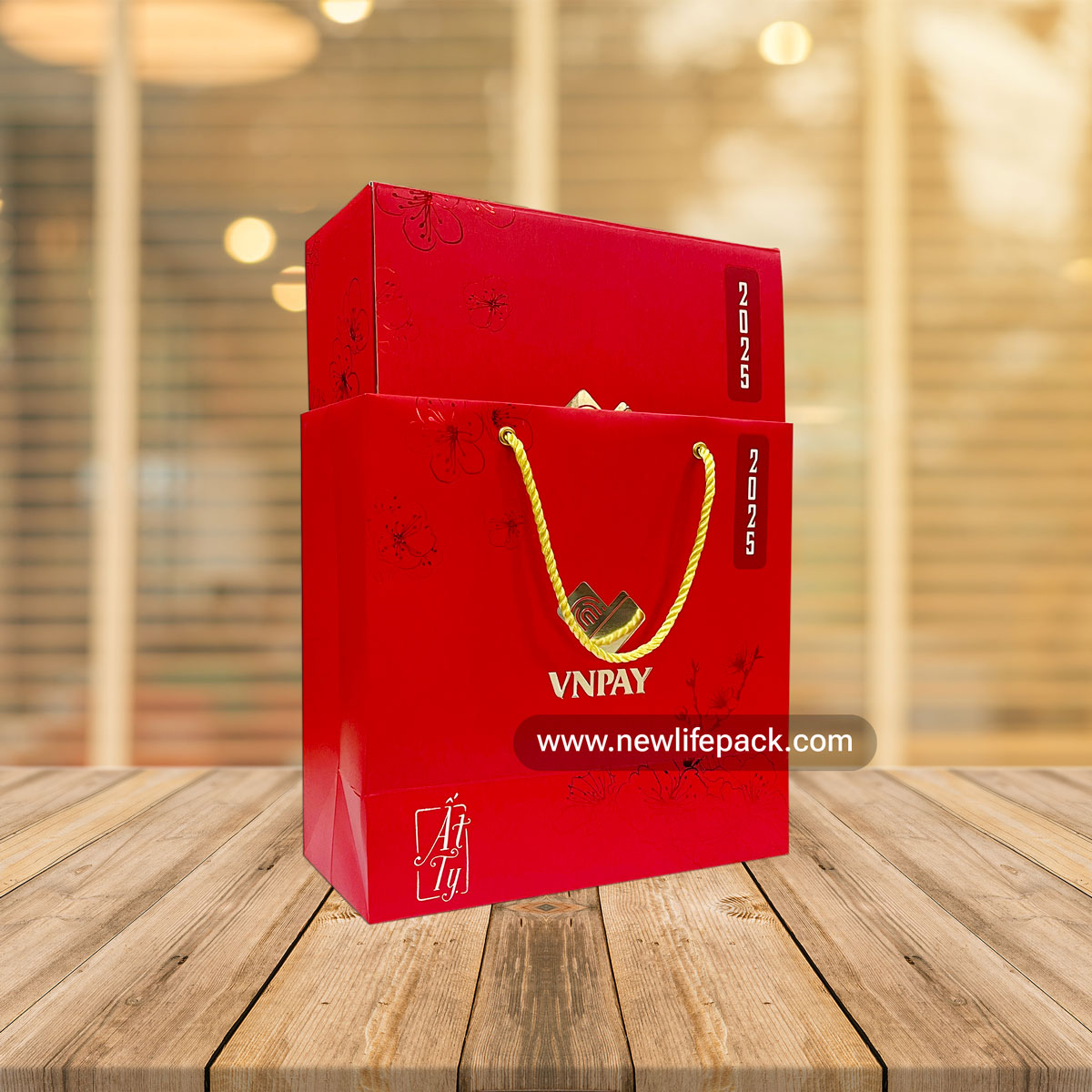 Tet Gift Corrugated Boxes hộp carton sóng quà tết