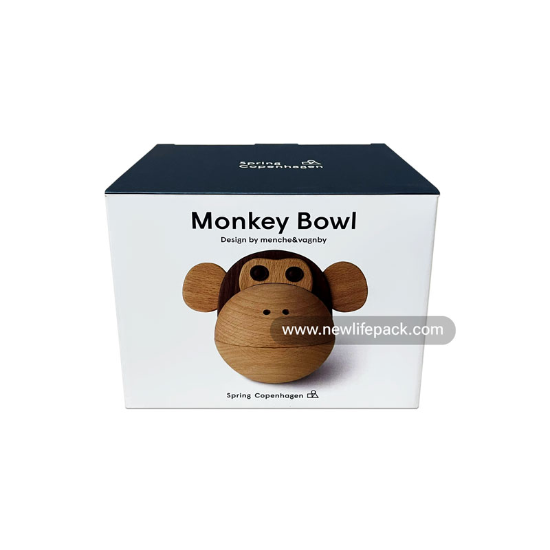 Hộp Carton Nắp Cài Đáy Xếp | Cán Màng Mờ | Bao Bì Đồ Chơi Gỗ | Speedy