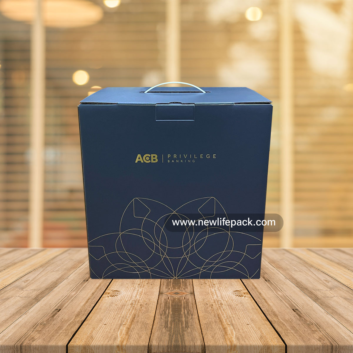 Corporate Gift Corrugated Boxes Hộp Carton Sóng Quà Tặng Doanh Nghiệp ACB