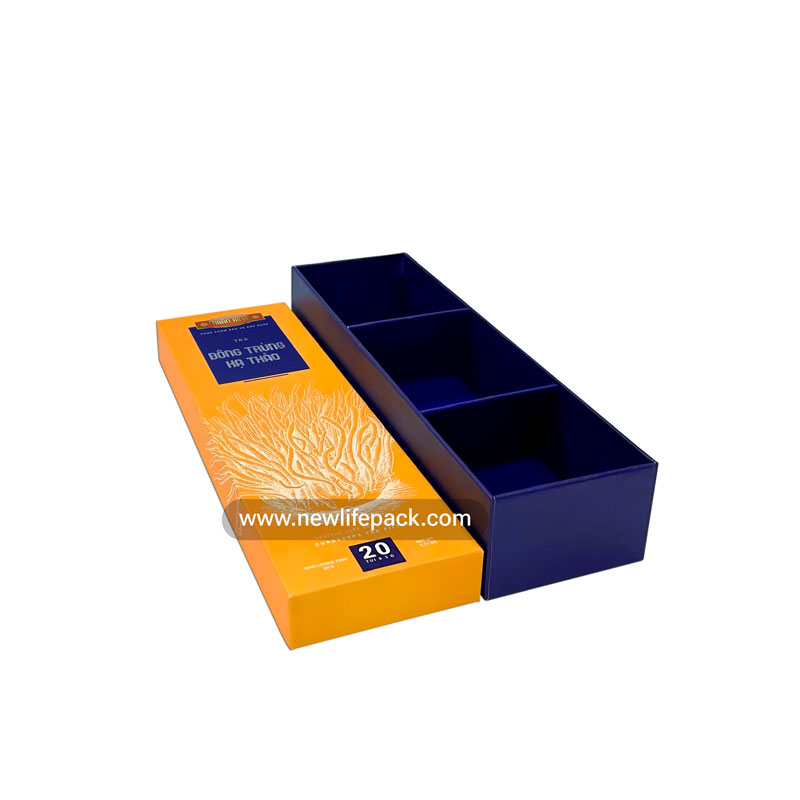 Cordyceps Premium Packaging Hộp Bao Bì Đông Trùng Hạ Thảo