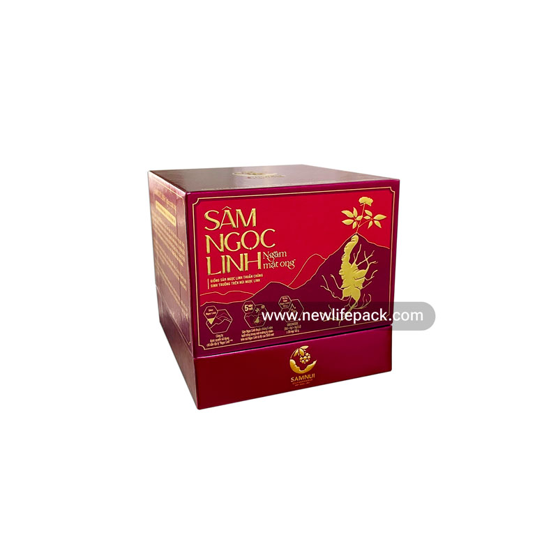 Ngoc Linh Ginseng Premium Packaging Hộp Bao Bì Sâm Ngọc Linh