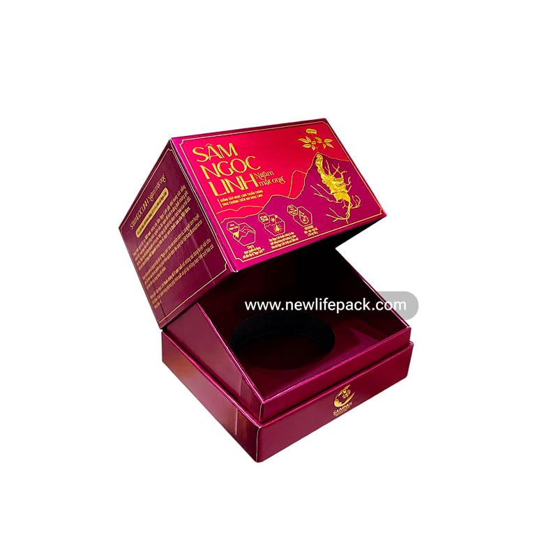 Ngoc Linh Ginseng Premium Packaging Hộp Bao Bì Sâm Ngọc Linh