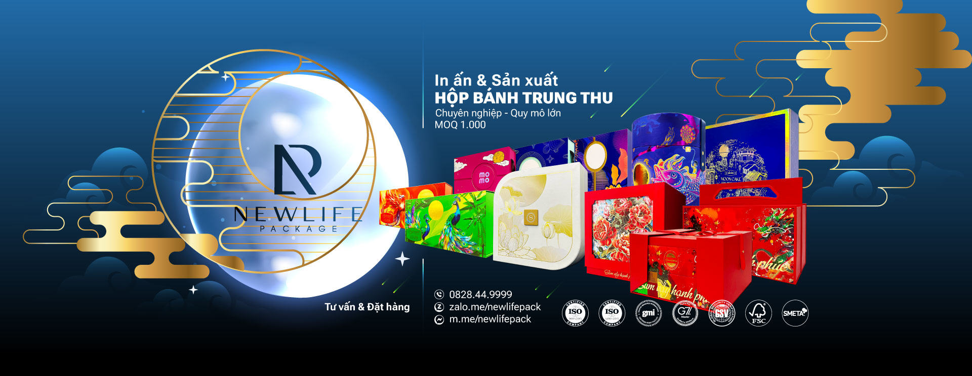 in hộp bánh trung thu mooncake rigid box