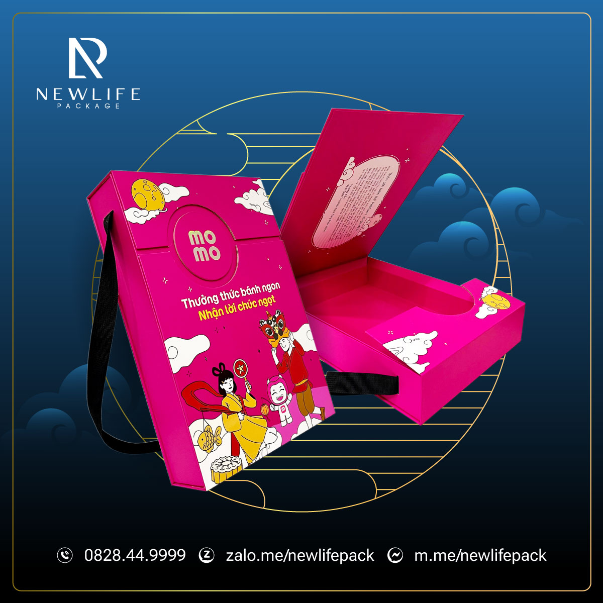 Newlifepack – Giải Pháp Bao Bì Trung Thu Toàn Diện, Chuyên Nghiệp, Đẳng Cấp