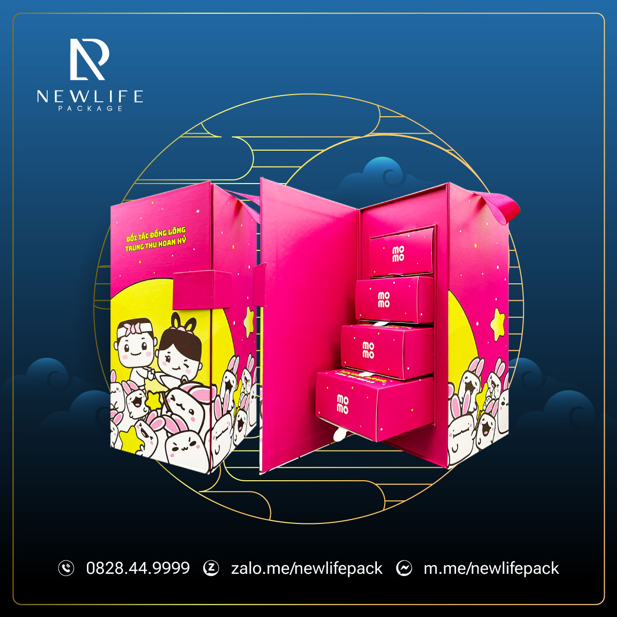 Newlifepack – Giải Pháp Bao Bì Trung Thu Toàn Diện, Chuyên Nghiệp, Đẳng Cấp