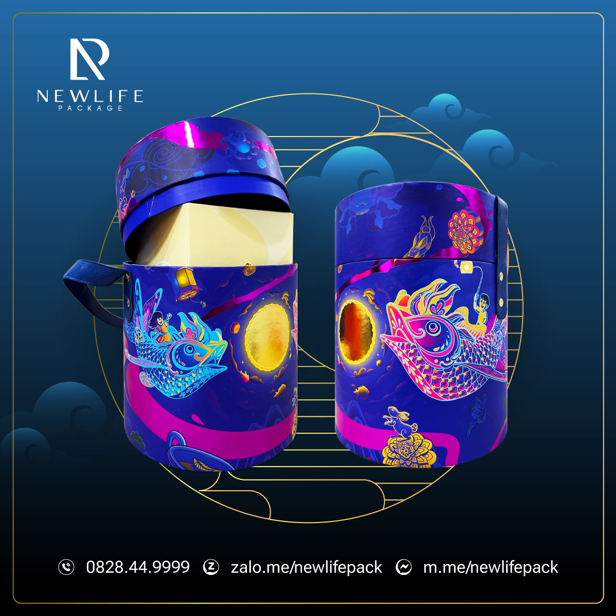 Newlifepack – Giải Pháp Bao Bì Trung Thu Toàn Diện, Chuyên Nghiệp, Đẳng Cấp