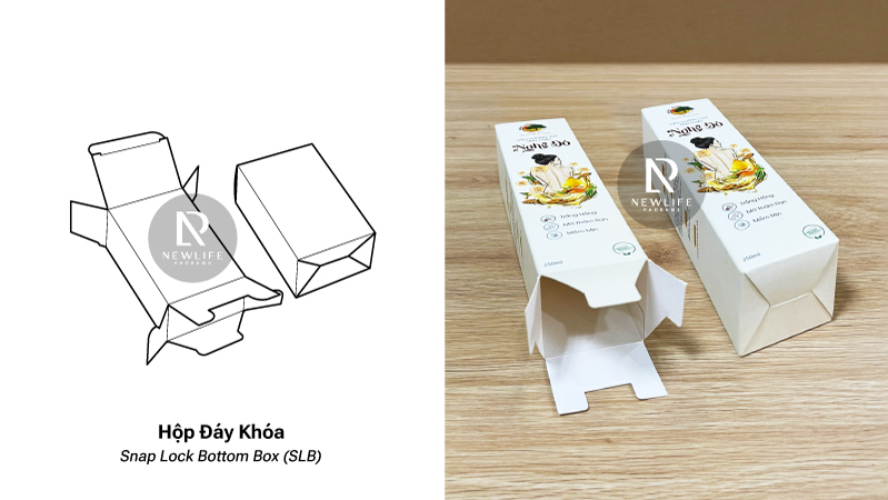 12 Common Types of Folding Boxes (English / Vietnamese)