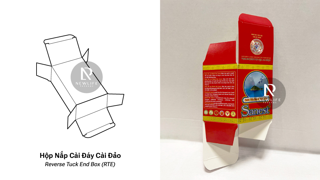 12 Common Types of Folding Boxes (English / Vietnamese)