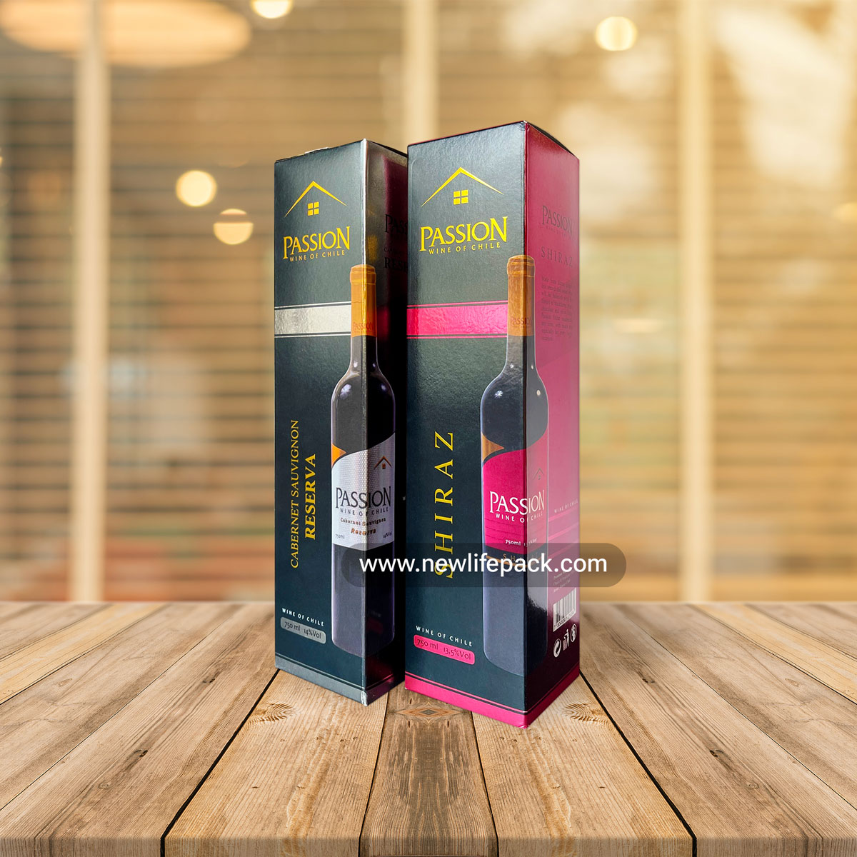 hộp mềm folding box newlifepack hộp rượu vang wine box