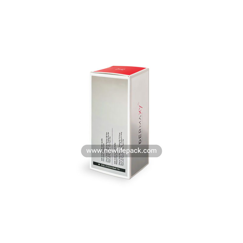 hộp mềm mỹ phẩm, cosmetic folding box