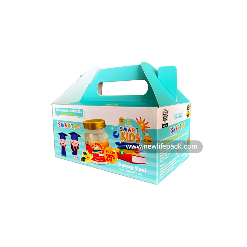 hộp mềm folding box newlifepack hộp yến sào bird nest box