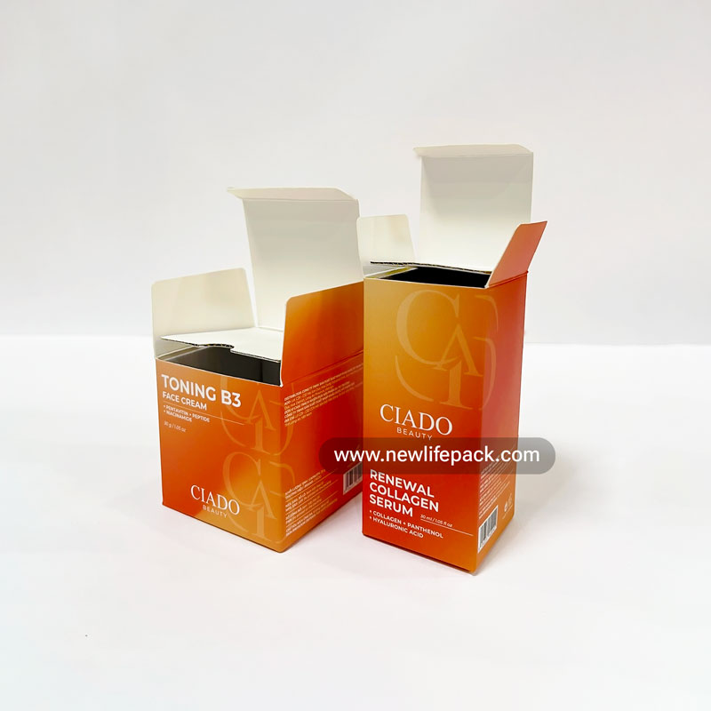 hộp mềm mỹ phẩm, cosmetic folding box