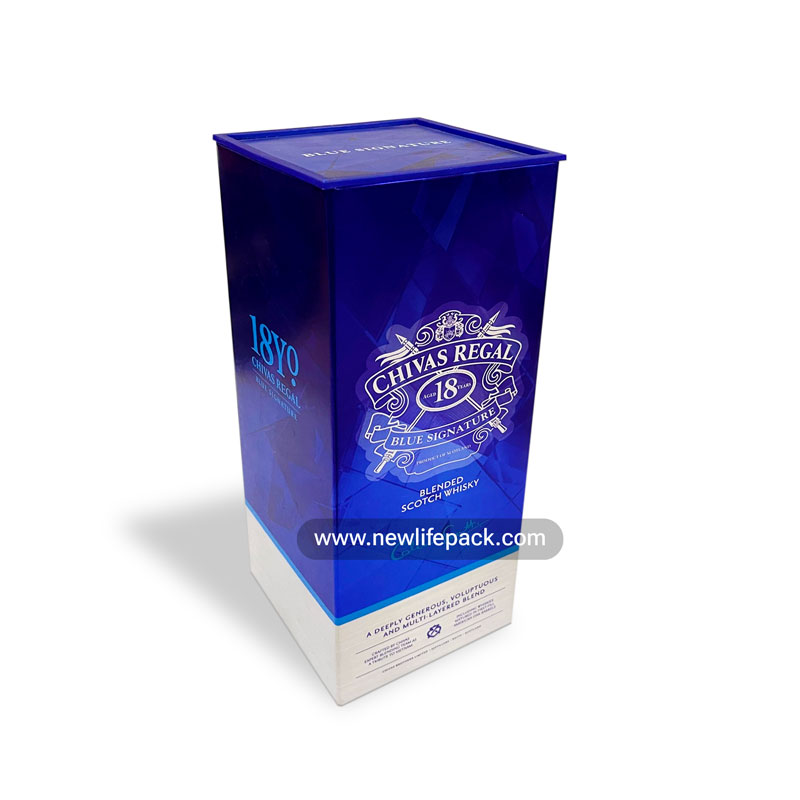 hộp mềm folding box newlifepack hộp rượu ngoại whisky box