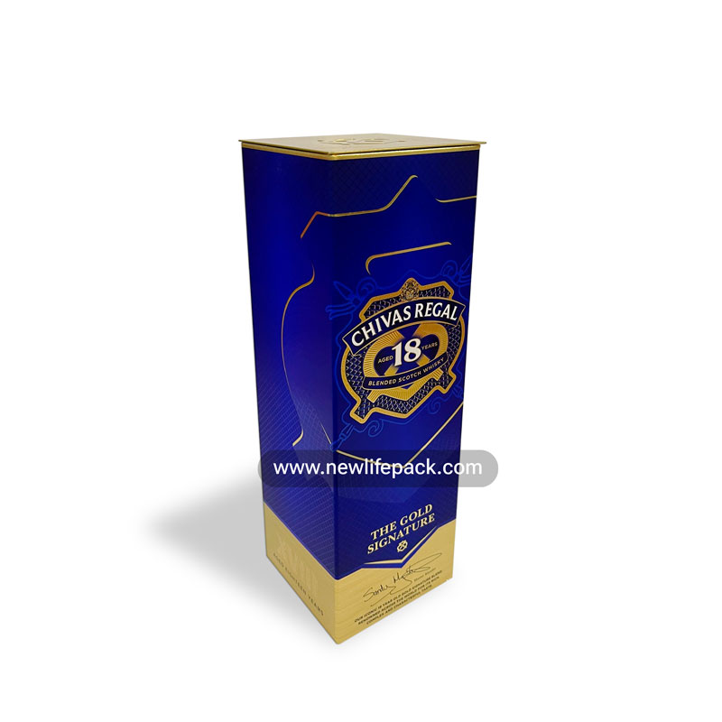 hộp mềm folding box newlifepack hộp rượu ngoại whisky box