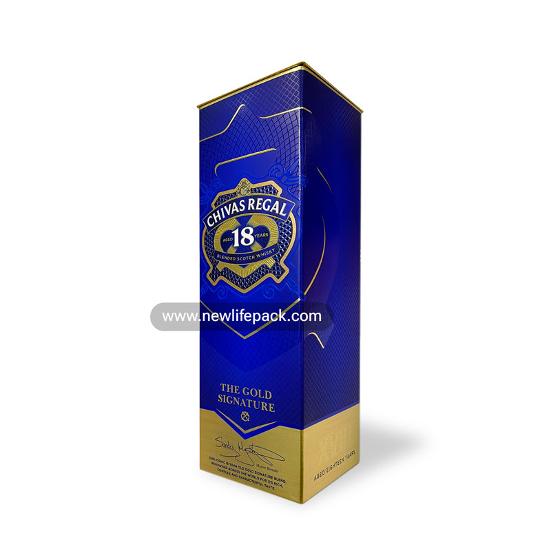 hộp mềm folding box newlifepack hộp rượu ngoại whisky box
