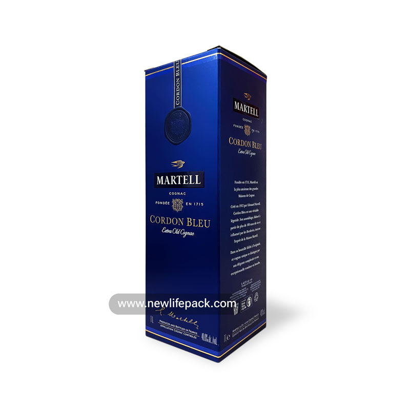Cognac Box | Tuck Top Auto Lock Bottom Folding Box | Cordon Bleu – Martell