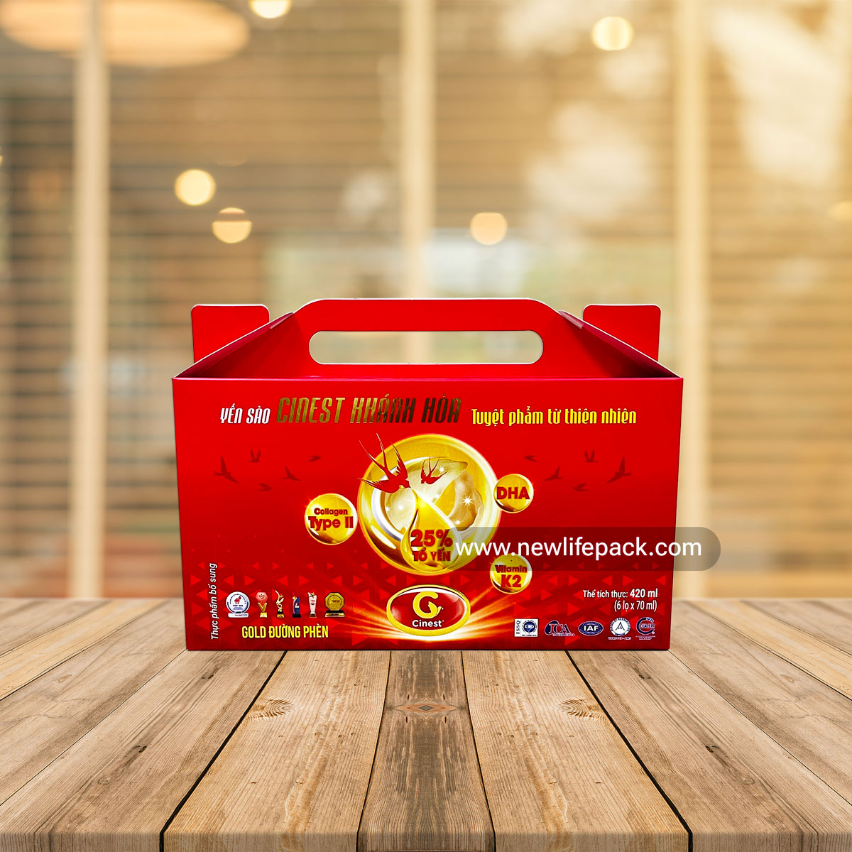 hộp mềm folding box newlifepack hộp yến sào bird nest box