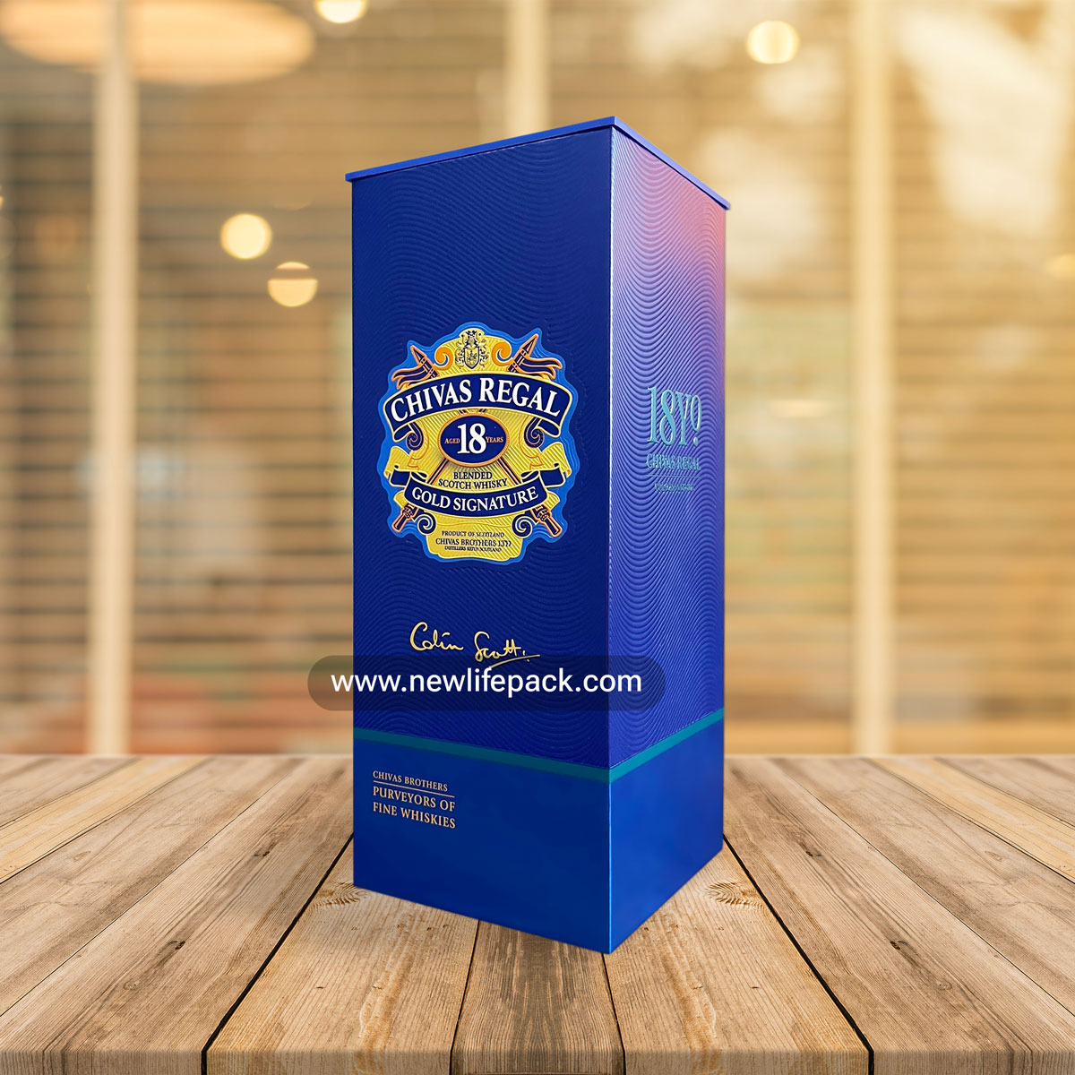 hộp mềm folding box newlifepack hộp rượu ngoại whisky box