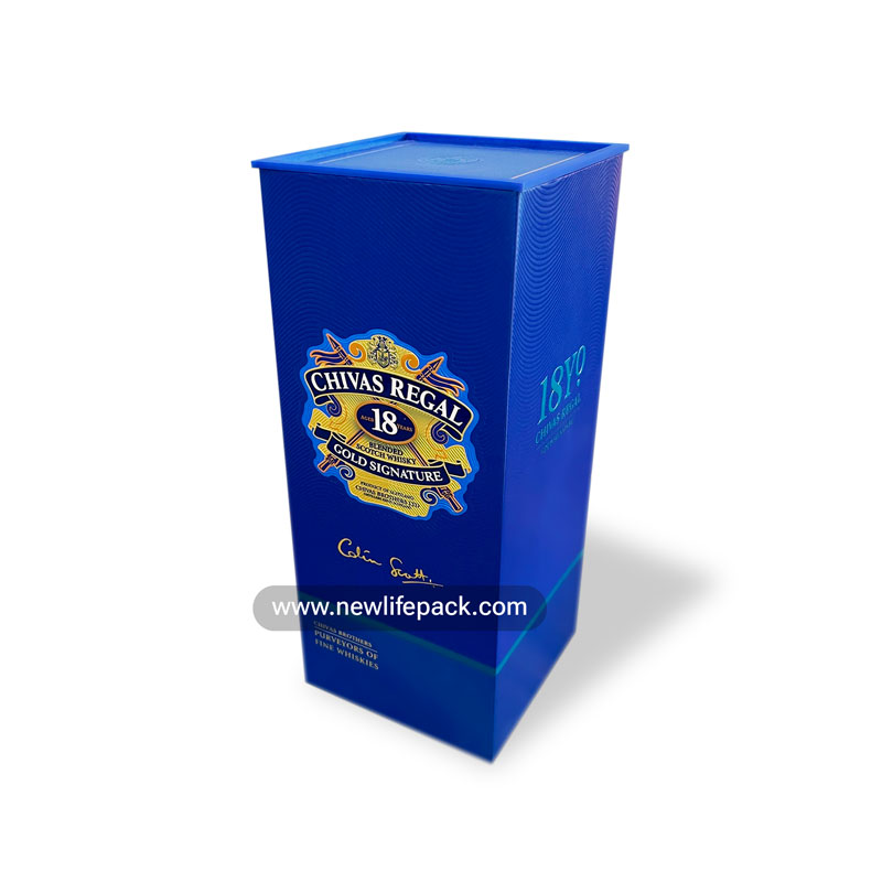 hộp mềm folding box newlifepack hộp rượu ngoại whisky box