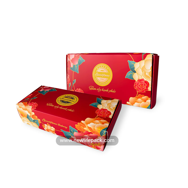 hộp mềm bánh trung thu, mooncake folding box
