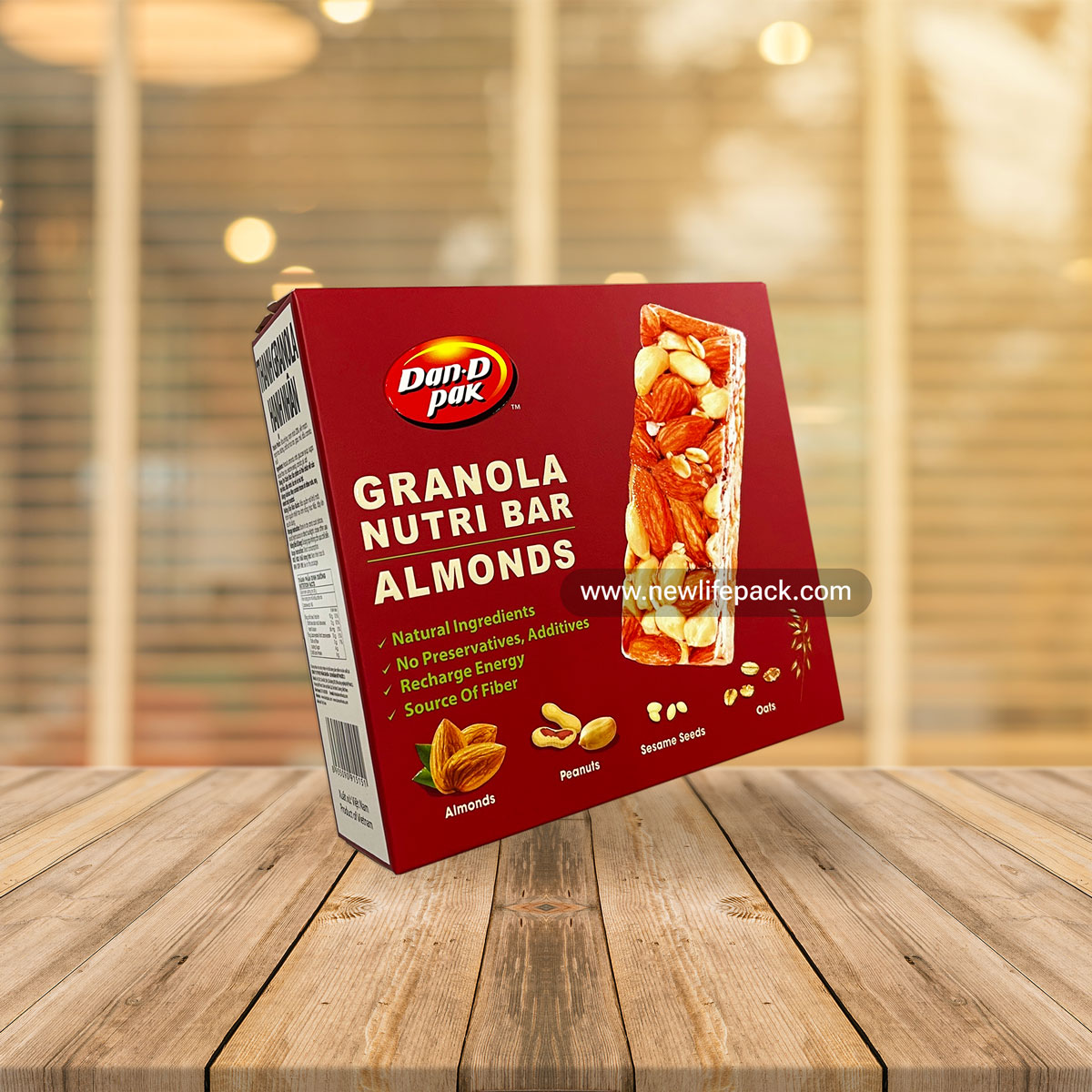 hộp mềm snack food folding box