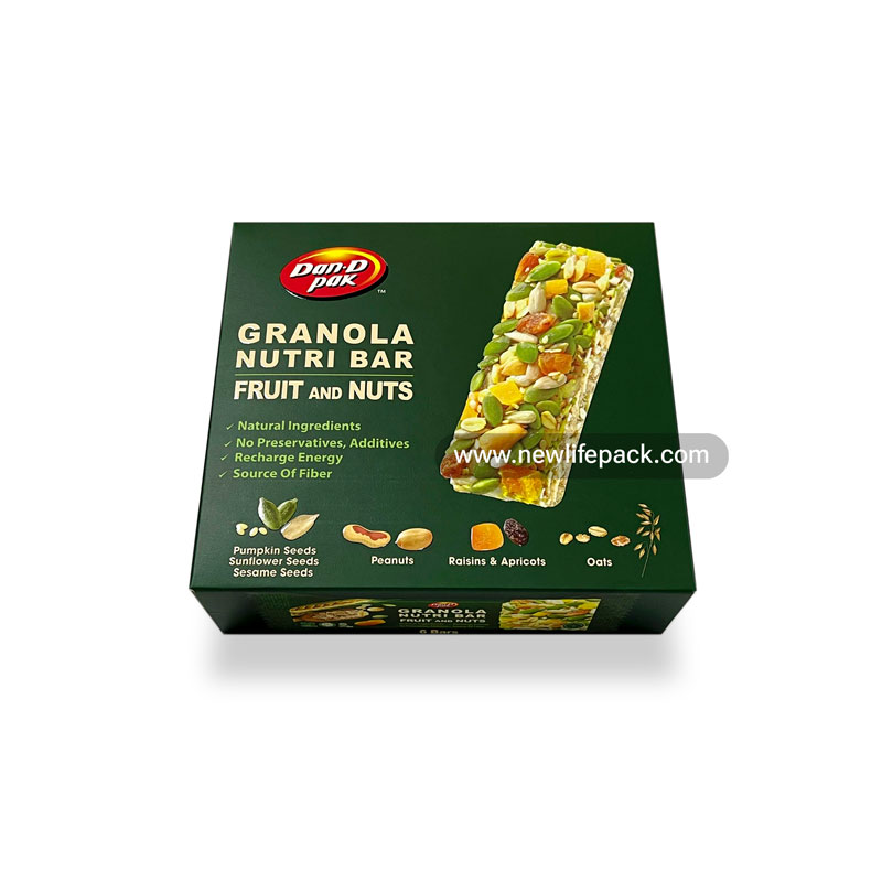 hộp mềm snack food folding box