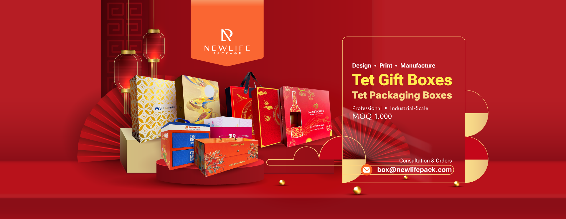 banner Tet Gift Box