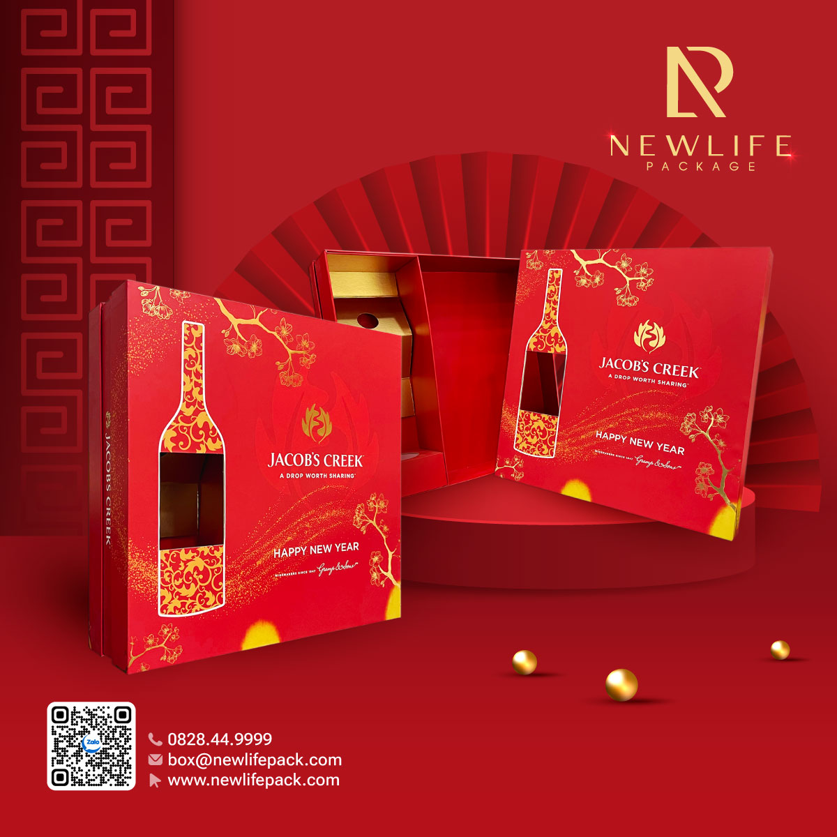 Newlifepack – In Hộp Quà Tết Chuyên Nghiệp, Đơn Hàng Lớn
