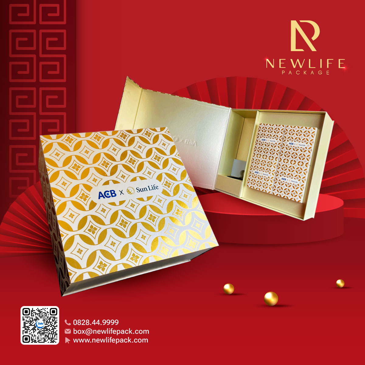 Newlifepack – In Hộp Quà Tết Chuyên Nghiệp, Đơn Hàng Lớn