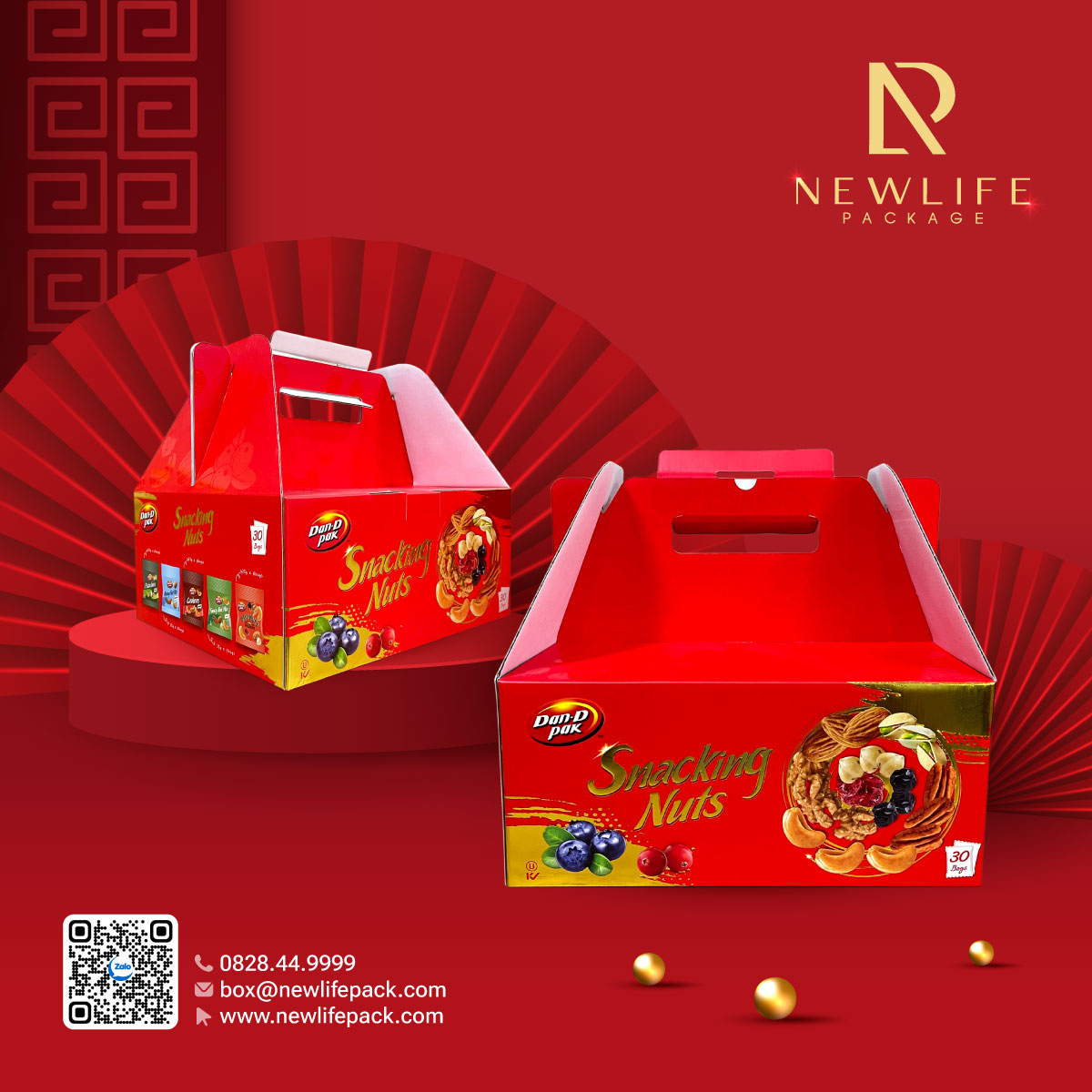 Newlifepack – In Hộp Quà Tết Chuyên Nghiệp, Đơn Hàng Lớn