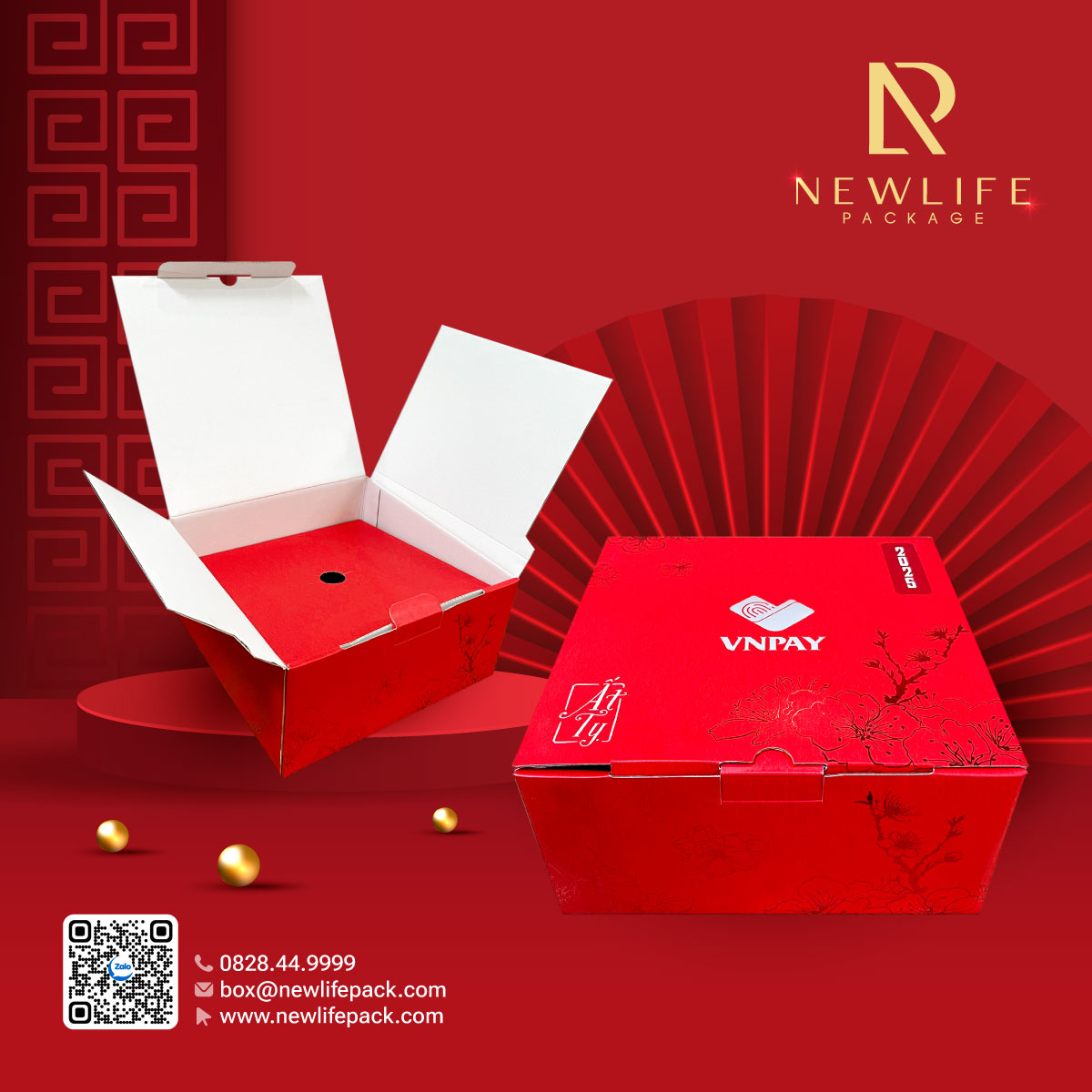 Newlifepack – In Hộp Quà Tết Chuyên Nghiệp, Đơn Hàng Lớn