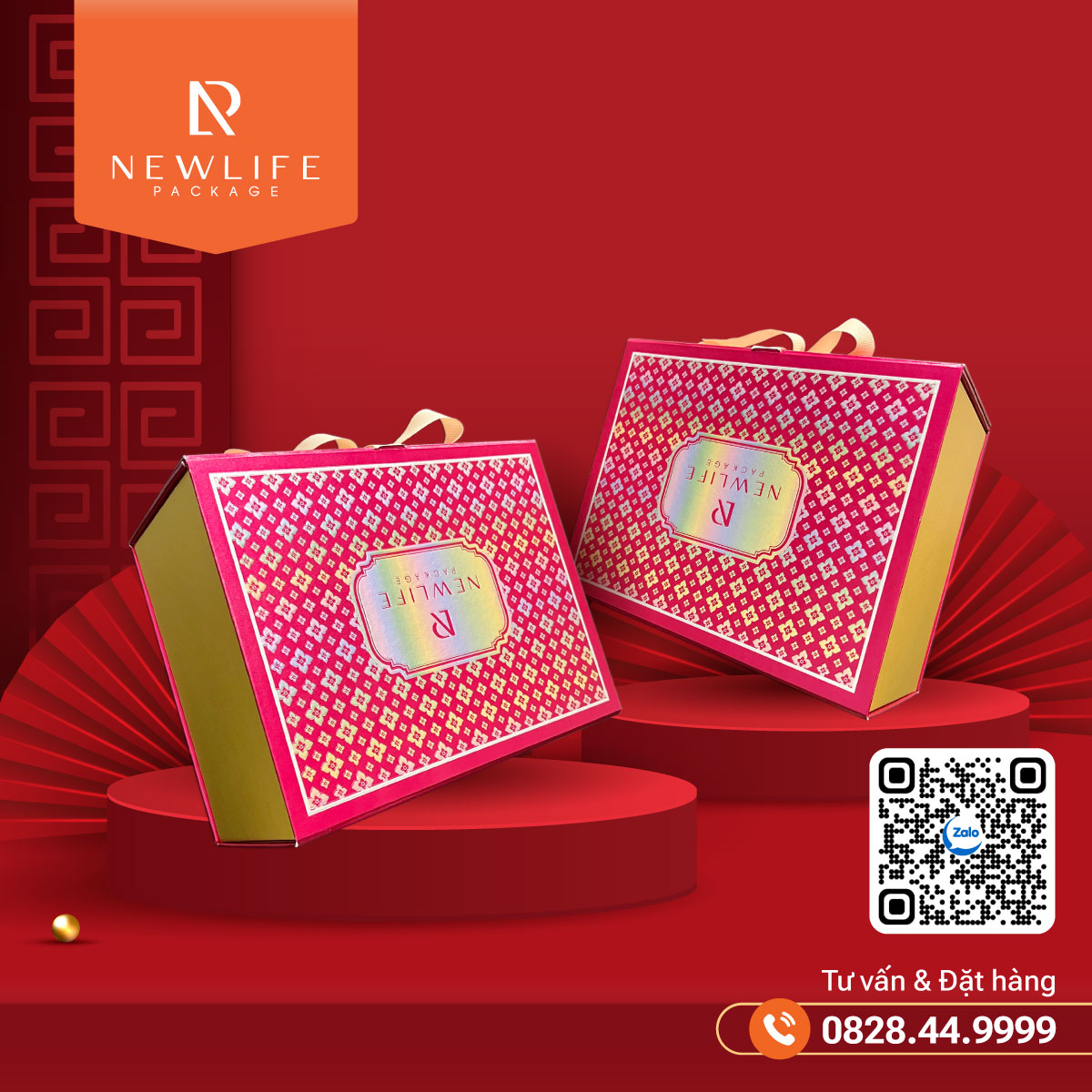 Giải pháp Hộp Quà Tết Xếp Gọn Thông Minh