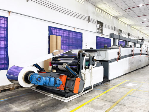 Máy ghép màng metalize ZNFH-1200 (Automatic Metalized Film Laminating Machine)