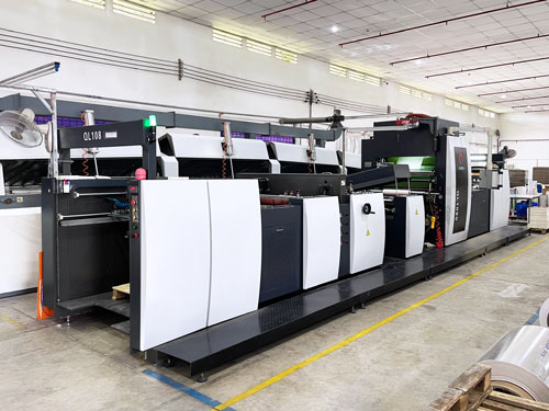 Máy cán màng nhiệt tự động Qunli QL1080 (Automatic Laminating Machine)